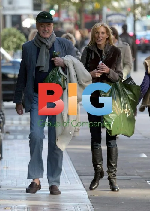 Sir John Cleese and Girlfriend Shopping