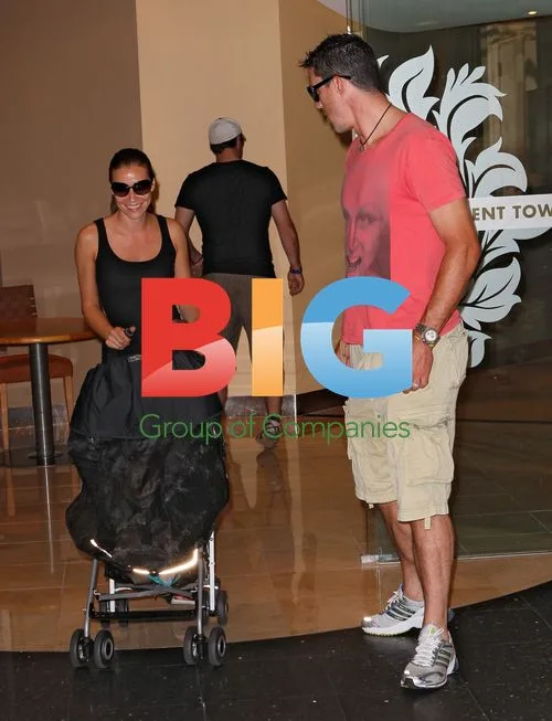 Kevin Pietersen leaves hotel in Sydney