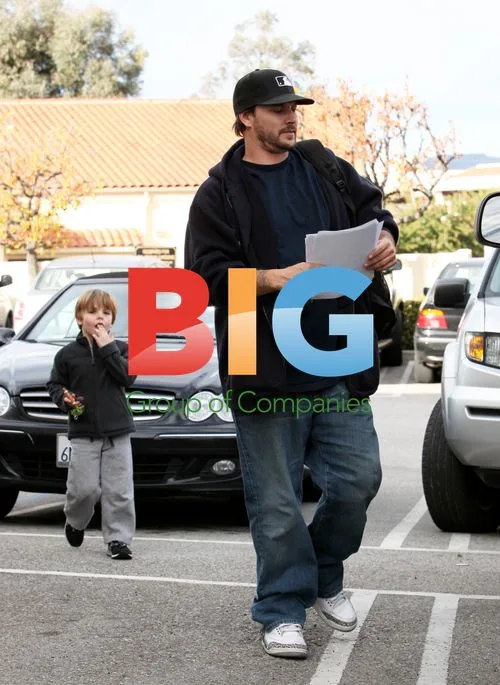 Kevin Federline with Sean Preston