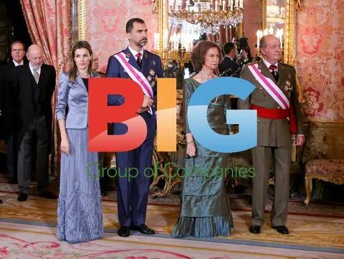 Spanish Royal Family at Military Service