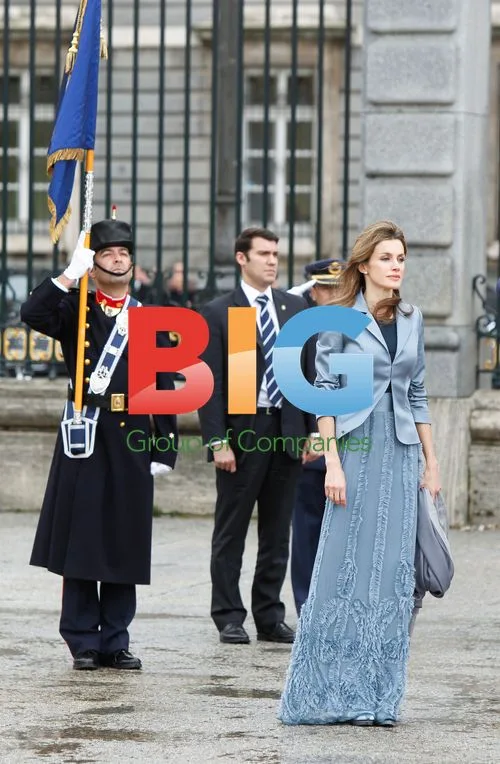 Spanish Royal Family at Military Service