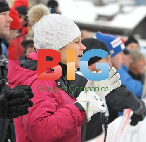 Crown Princess Victoria and Prince Daniel of Sweden at Tour de Ski