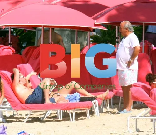 Holly Valance and Nick Candy in Barbados