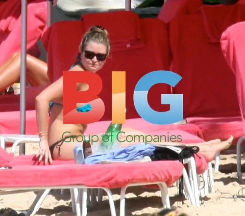 Holly Valance and Nick Candy in Barbados