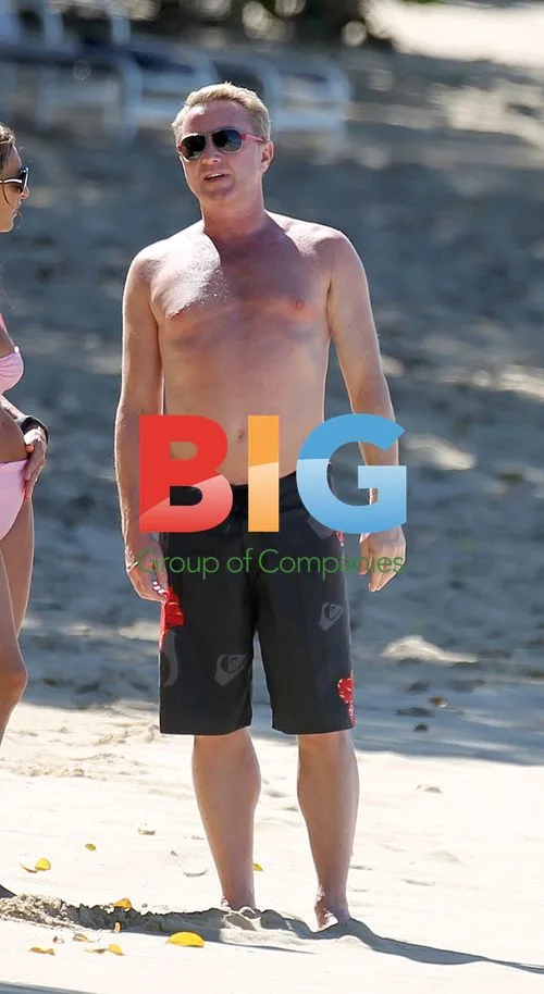 Michael Flatley Spotted Talking in Caribbean