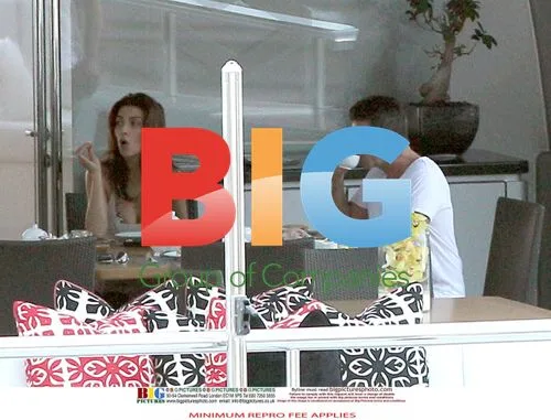 Simon Cowell and Mezhgan Hussainy's Caribbean Cruise