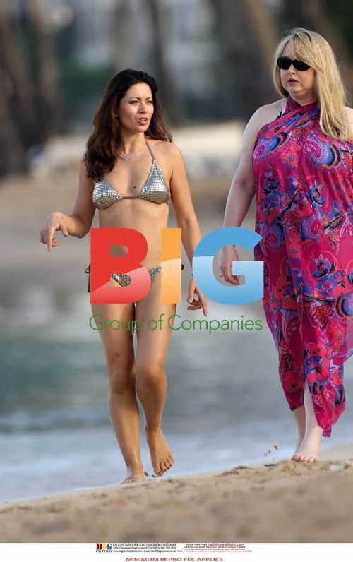 Claire Nasir in Barbados Bikini