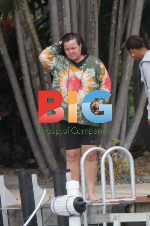 Rosie O'Donnell with family in Miami