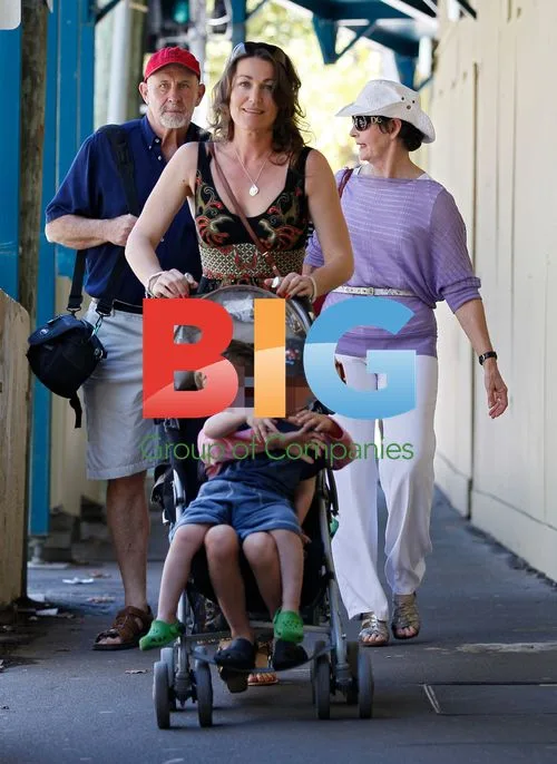 Andrew Strauss and Family in Sydney