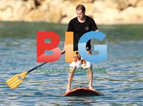 Westlife's Kian Egan and Jodi Albert Assist Mark Feehily in Barbados