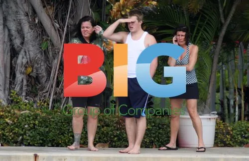 Rosie O'Donnell with Family in Miami Beach