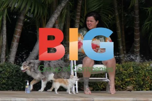 Rosie O'Donnell and Family in Miami Beach