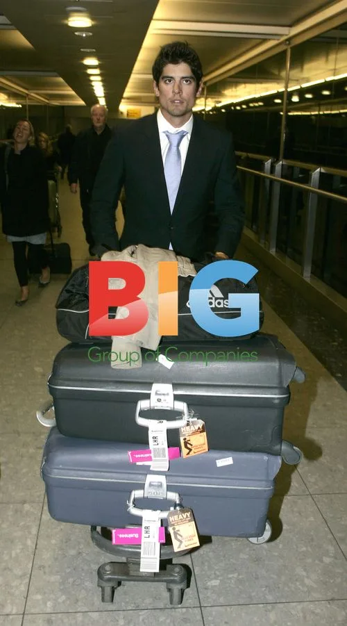 Alistair Cook returns from The Ashes