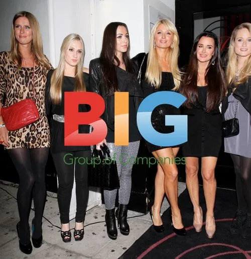 Paris Hilton & Friends at Philippe Chow