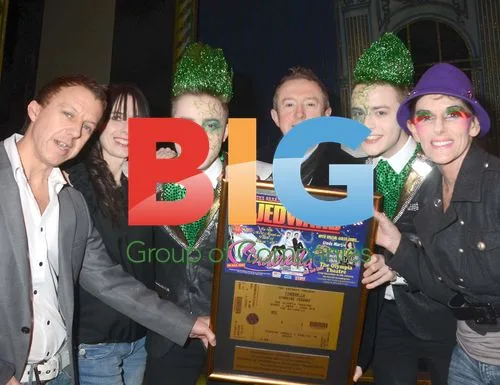 John and Edward Grimes Launch Panto