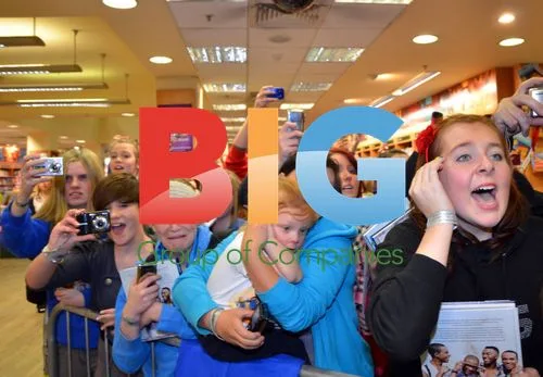 JLS signs book 'Our Private Diary' in Dublin