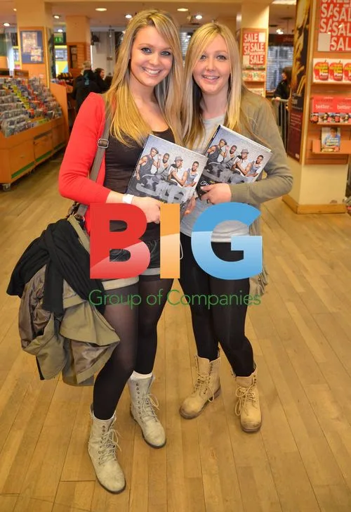 JLS Sign 'Our Private Diary' in Dublin