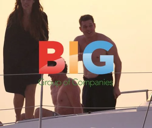Michael Buble Enjoys Caribbean Sailing Trip