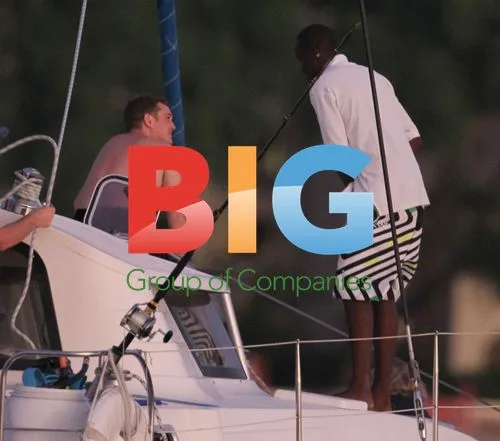 Michael Buble and Girlfriend Sailing in Caribbean