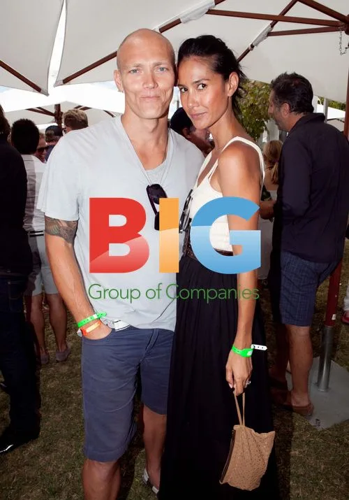 Michael and Lindy Klim at Portsea Polo