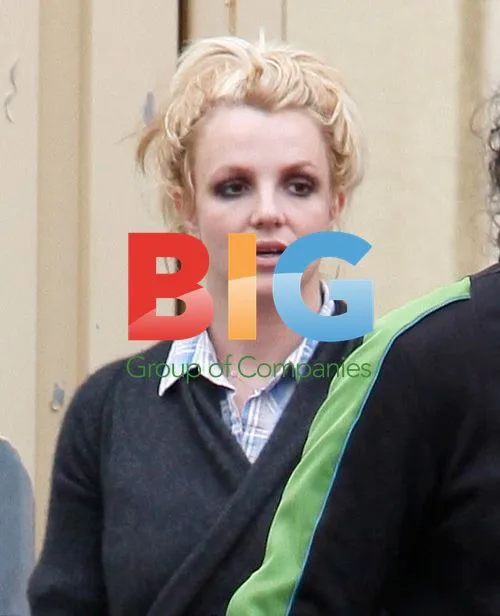 Britney Spears and Jayden in Calabasas