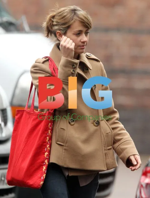 Samia Smith on Coronation Street Set