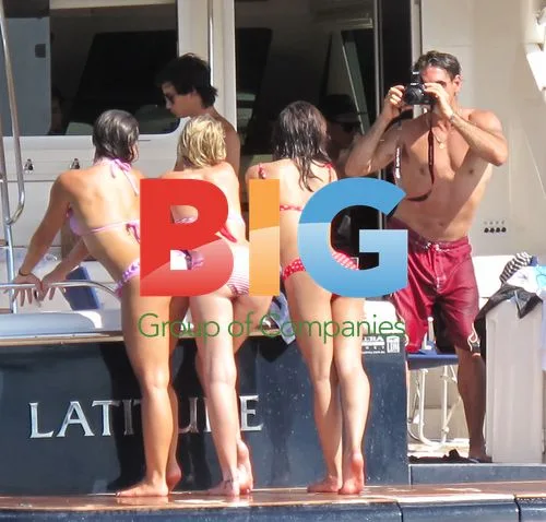 Actor Justin Melvey on Boat with Friends