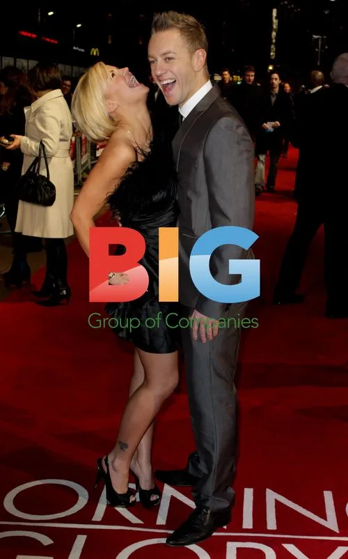 Kerry Katona and Daniel Whiston at "Morning Glory" Premiere
