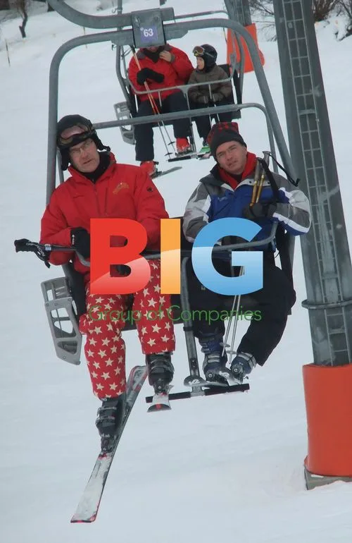British MPs skiing in Switzerland