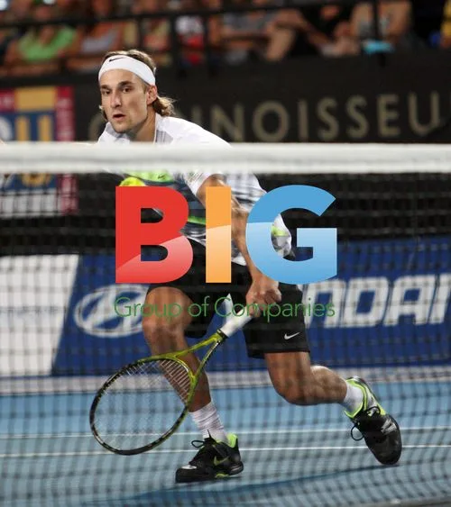 Ruben Bemelmans competes at 2011 Hopman Cup