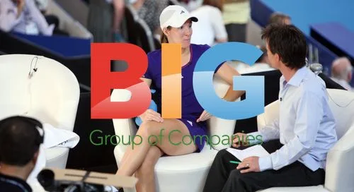 Justine Henin TV interview after match