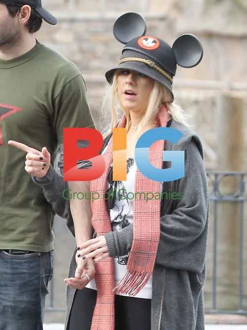 Christina Aguilera's new boyfriend Matthew Rutler visit Disneyland