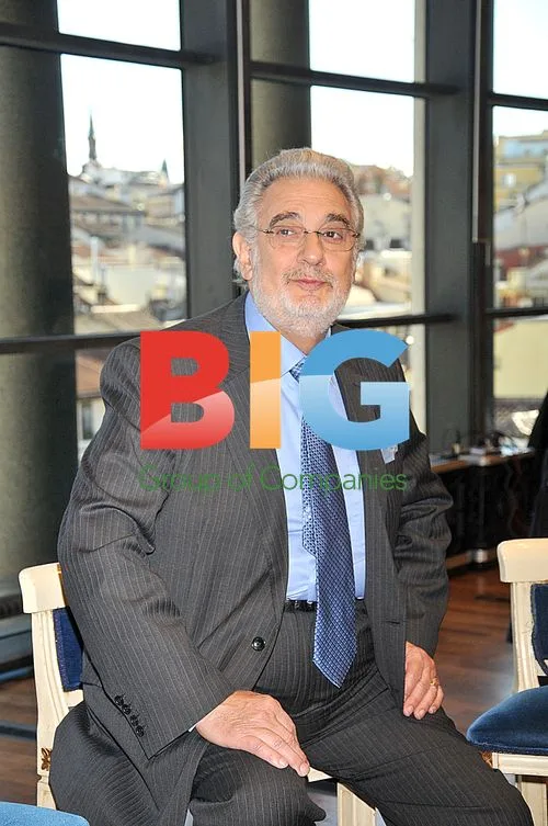 Placido Domingo at Iphigenia Presentation