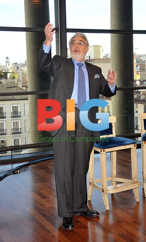 Placido Domingo at Royal Theatre in Madrid