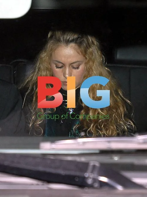 Paulina Rubio and family at father\'s funeral