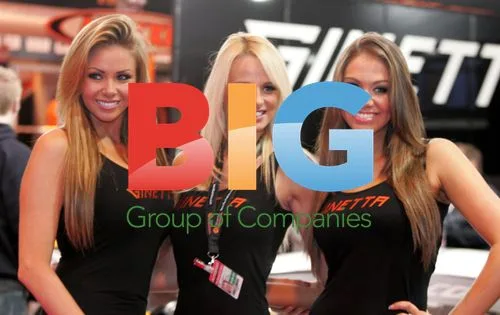 Models at Autosport International Event