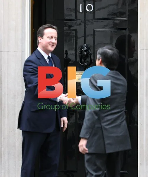David Cameron Meets Francois Fillon