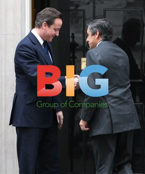 David Cameron Meets with Francois Fillon