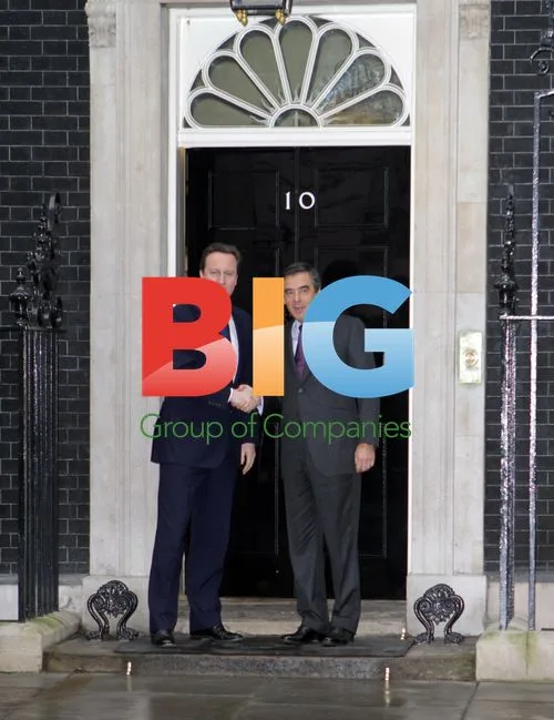 David Cameron meets Francois Fillon