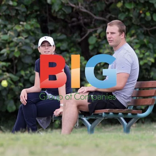 Kate Ritchie and Husband at Trenerry Reserve