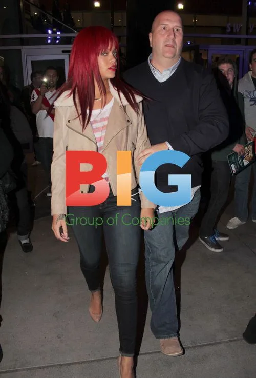 Rihanna Leaving Clippers Game in LA