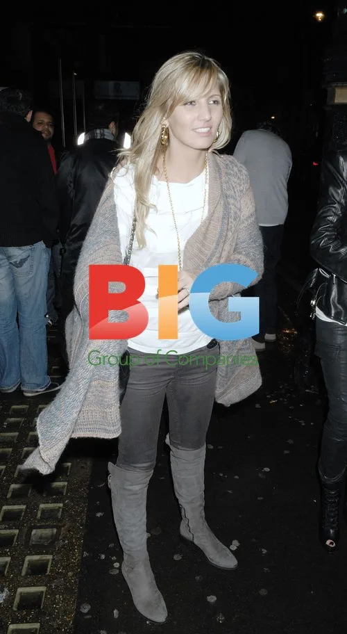 Natalie Downing & Claudine Keane Leaving Nightclub