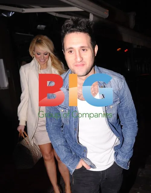 Liz McClarnon and Anthony Costa at Anesis Spa Launch