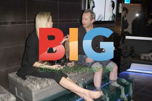 Celebs at ANESIS Luxury Fish Pedicure Spa, London