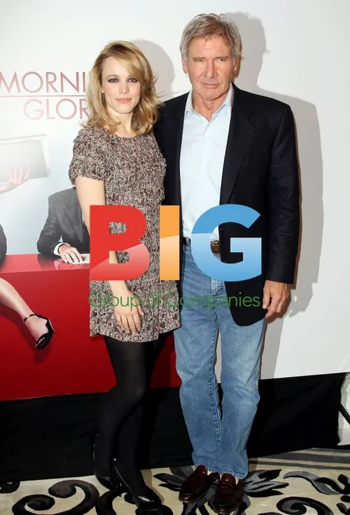 Harrison Ford, Rachel McAdams at 'Morning Glory' event