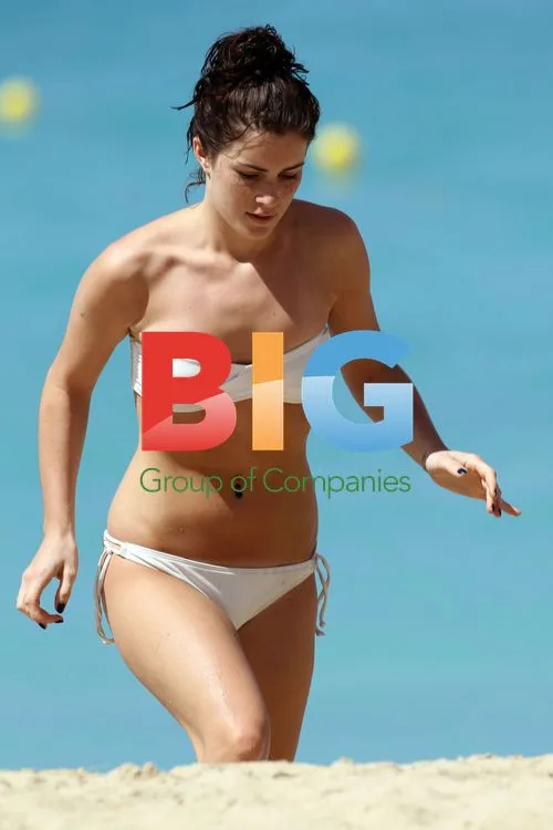 Lucie Jones Beach Fun in Barbados
