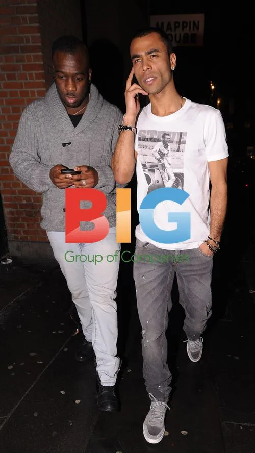 Ashley Cole at Chinawhite, London