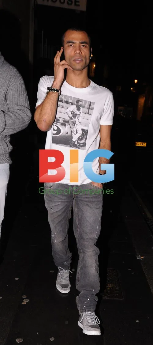 Ashley Cole at Chinawhite, London, UK