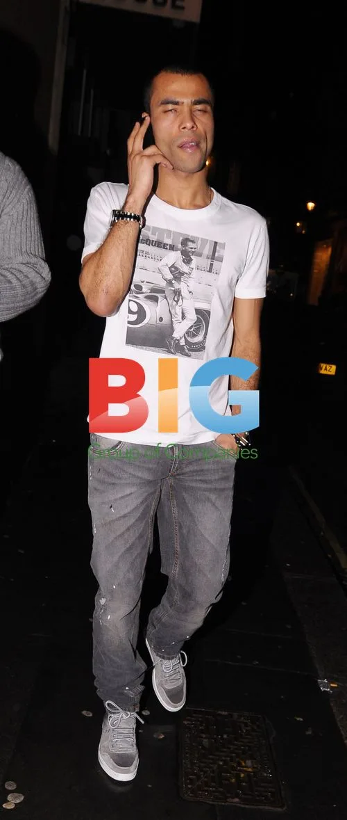 Ashley Cole at Chinawhite Club London