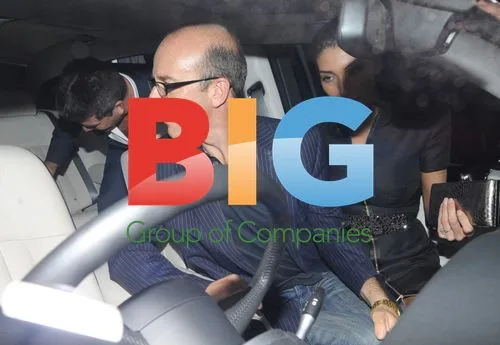 Simon Cowell and Mezhgan Hussainy at Ciprianis